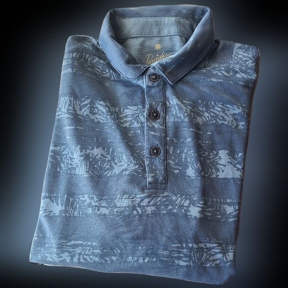 Paradise Collection Men's Size Large Polo NWOT Golfing, Spectating A Soccer Game - Picture 3 of 5